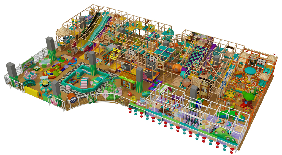 custom soft play structure bj-9023 customizable playgrounds for sale for indoor play centers | Bluejayset