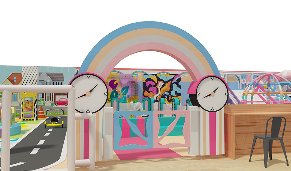custom soft play structure bj-9021 customizable soft color indoor playground for indoor play centers view 4 | Bluejayset