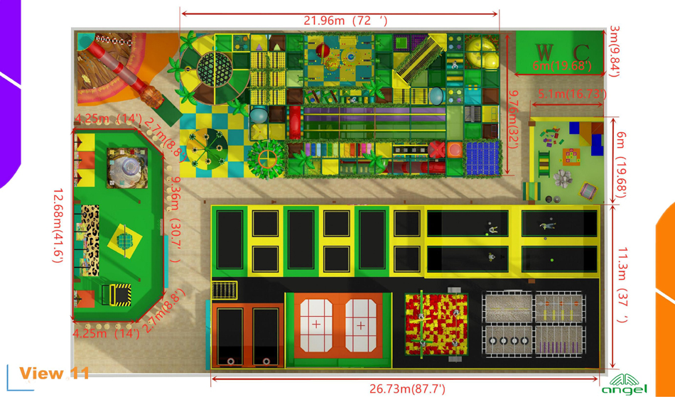 custom soft play structure bj-9024 customizable soft play equipment for indoor play centers view 8 | Bluejayset