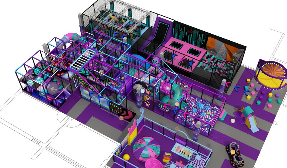 custom soft play structure bj-9082 customizable soft play equipment price for indoor play centers view 2 | Bluejayset