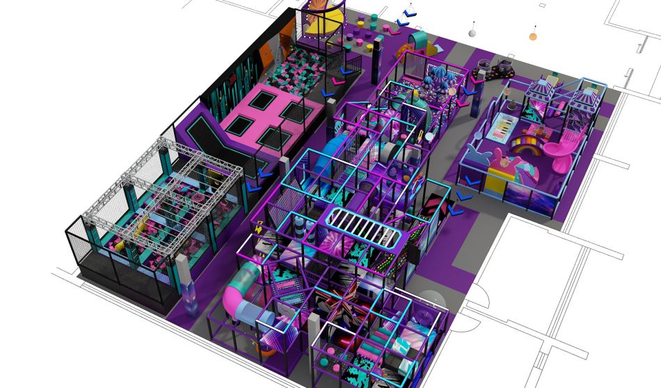 custom soft play structure bj-9082 customizable soft play equipment price for indoor play centers view 3 | Bluejayset