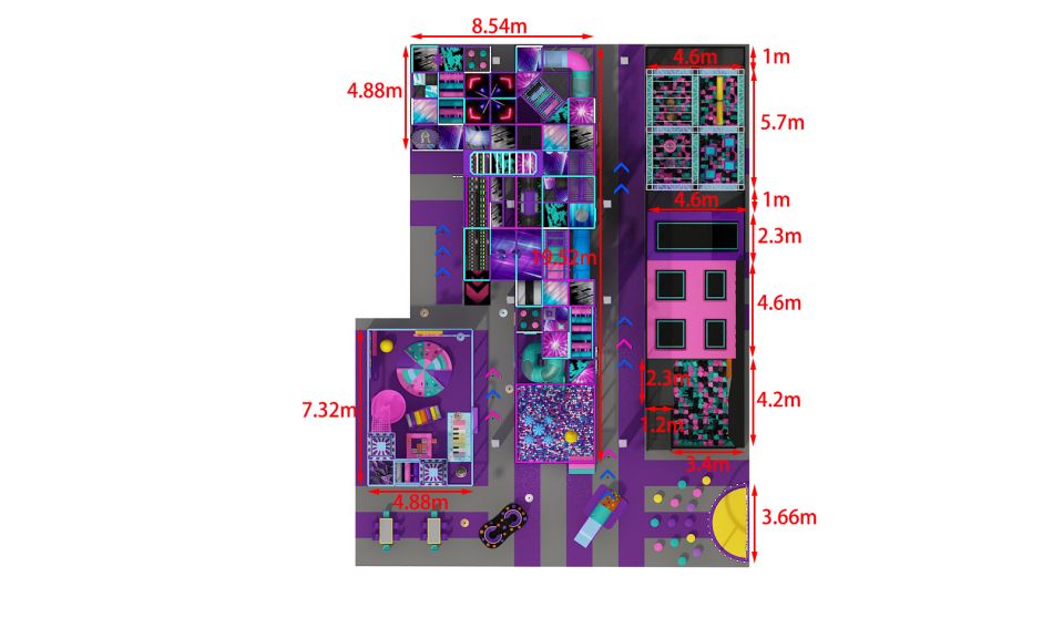 custom soft play structure bj-9082 customizable soft play equipment price for indoor play centers view 8 | Bluejayset