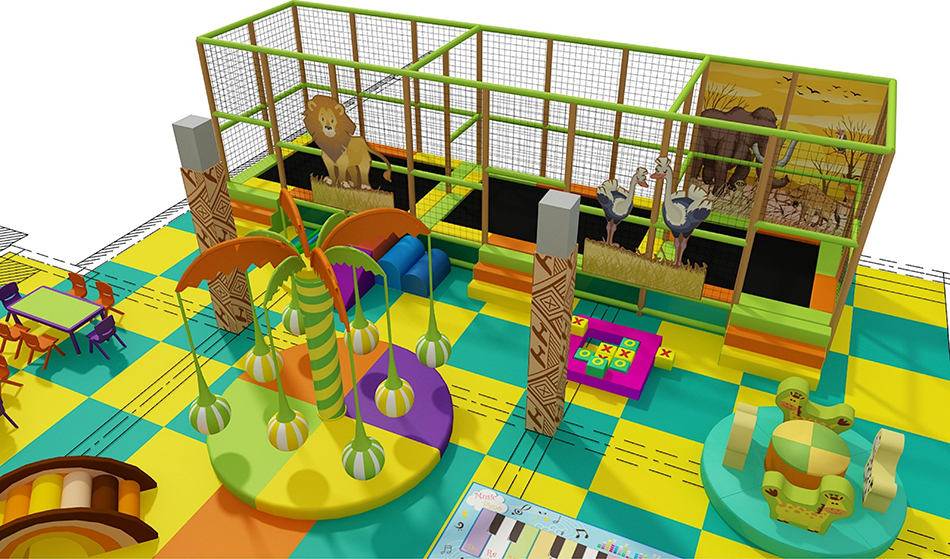 custom soft play structure bj-9075 customizable soft play area equipment for indoor play centers view 5 | Bluejayset
