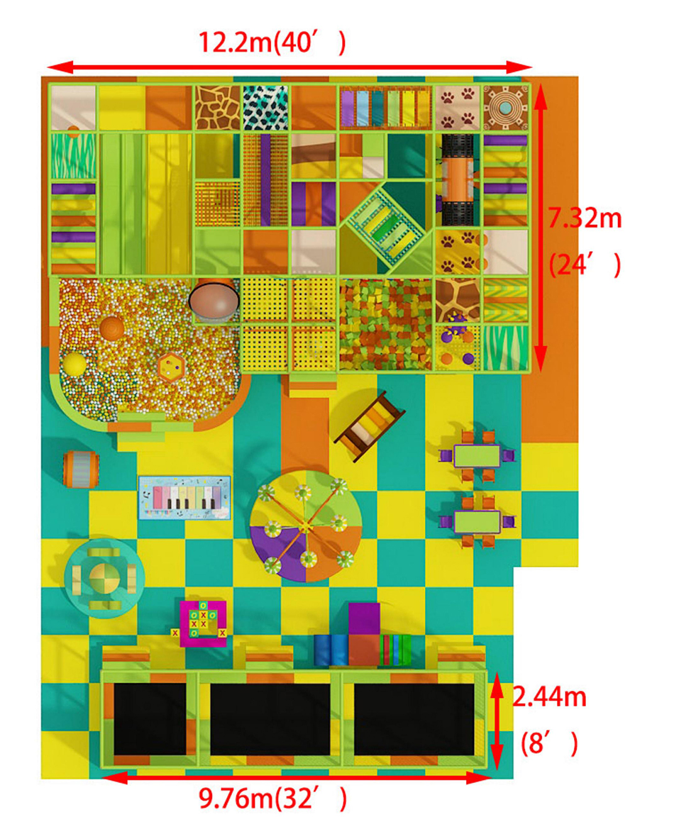 custom soft play structure bj-9075 customizable soft play area equipment for indoor play centers view 9 | Bluejayset