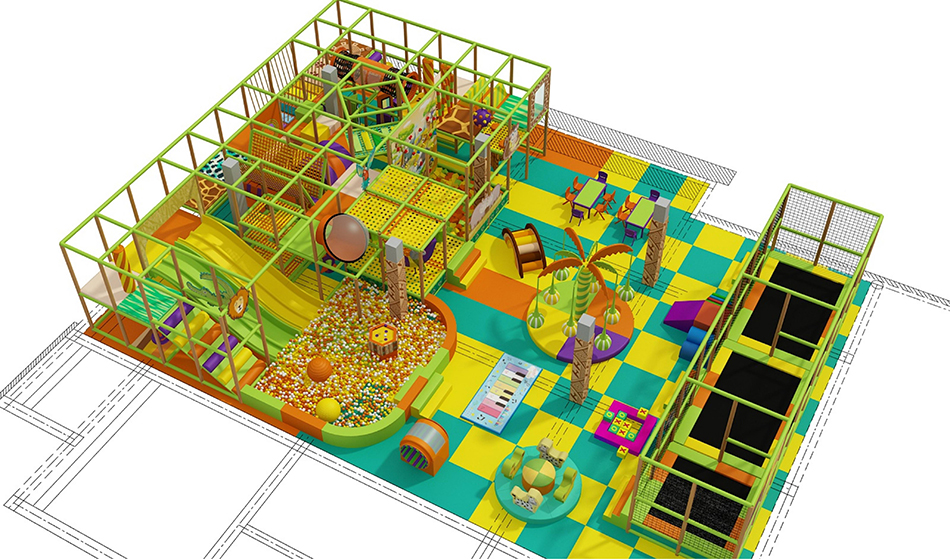 custom soft play structure bj-9075 customizable soft play area equipment for indoor play centers | Bluejayset