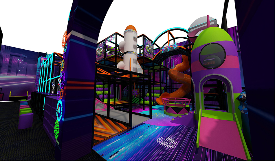 custom soft play structure bj-9088 customizable space theme indoor playground price for indoor play centers view 11 | Bluejayset