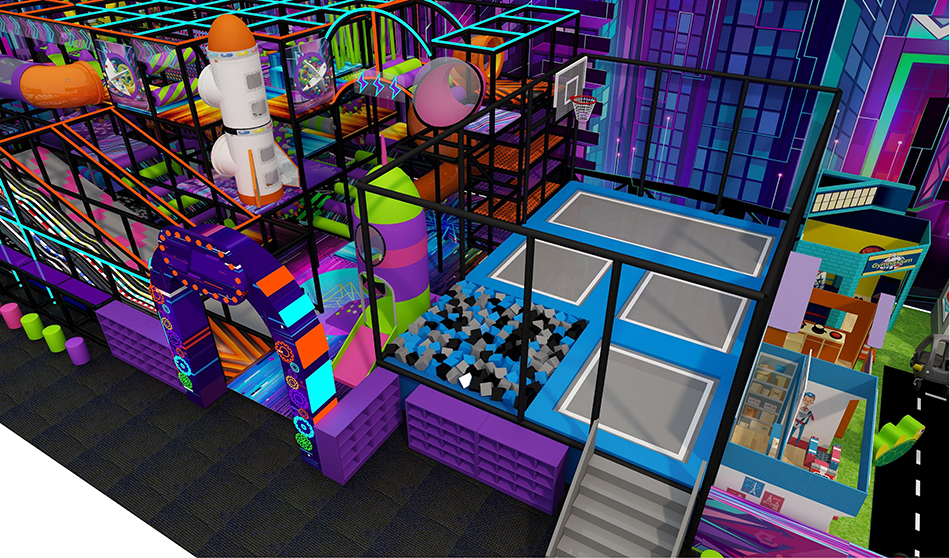 custom soft play structure bj-9088 customizable space theme indoor playground price for indoor play centers view 8 | Bluejayset