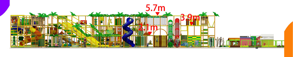 custom soft play structure bj-9042 customizable toddler indoor playground for indoor play centers view 3 | Bluejayset