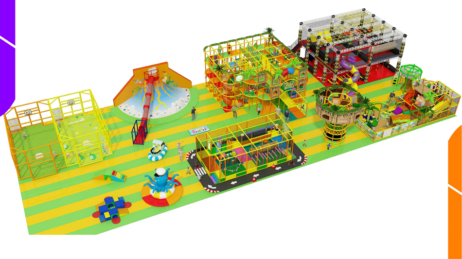 custom soft play structure bj-9042 customizable toddler indoor playground for indoor play centers view 5 | Bluejayset