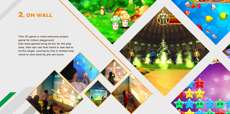 custom indoor playground equipment bj-pg001 customizable what is interactive projection game for indoor play centers view 5 | Bluejayset