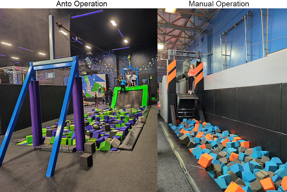 custom indoor playground equipment bj-is004 customizable zip line and sky rider for indoor play centers view 5 | Bluejayset