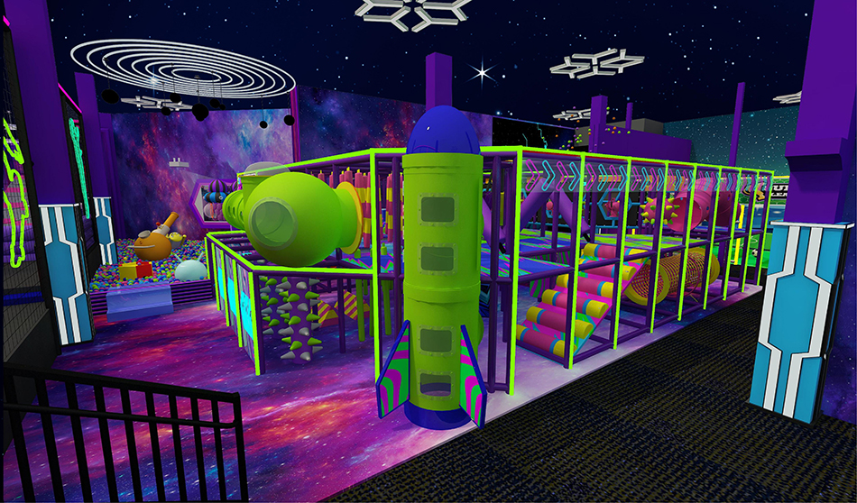 BJ-JD028 - Adventure jumping park - Trampoline Park | Bluejayset Playground Heaven