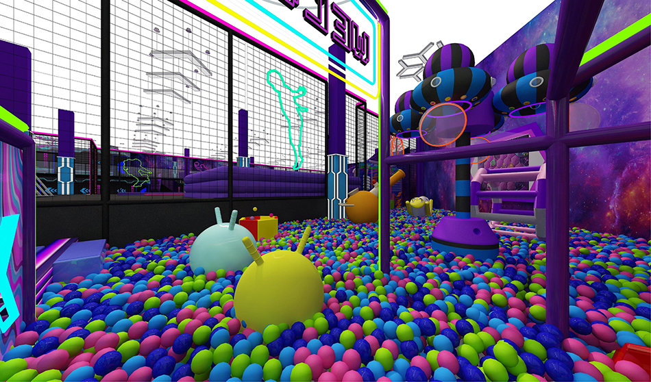 BJ-JD028 - Adventure jumping park - Trampoline Park | Bluejayset Playground Heaven