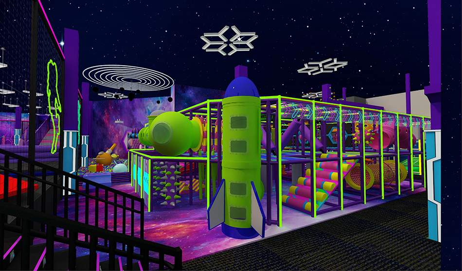 BJ-JD028 - Adventure jumping park - Trampoline Park | Bluejayset Playground Heaven