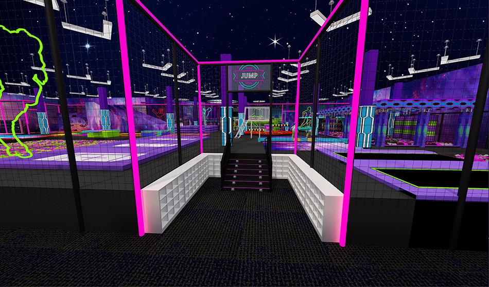 BJ-JD028 - Adventure jumping park - Trampoline Park | Bluejayset Playground Heaven