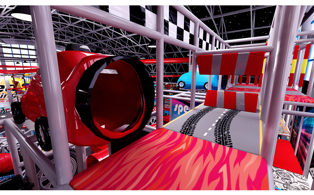 BJ-JA015 - Adventure playground - Trampoline Park | Bluejayset Playground Heaven
