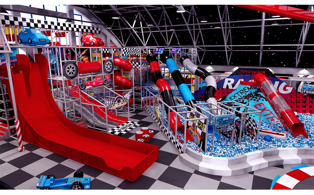 BJ-JA015 - Adventure playground - Trampoline Park | Bluejayset Playground Heaven
