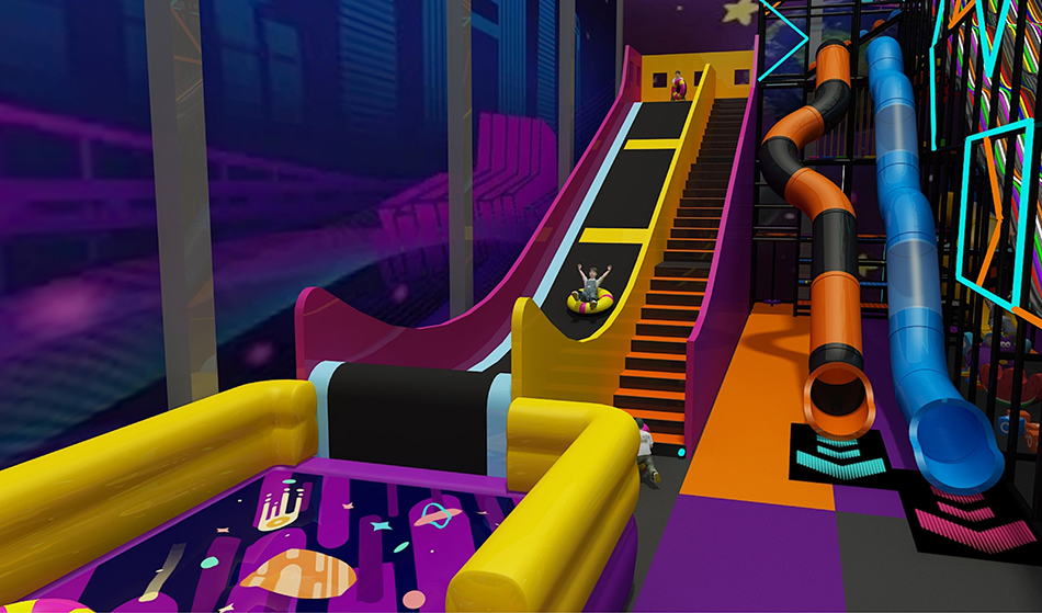 BJ-JD015 - Adventure Trampoline park Center - Trampoline Park | Bluejayset Playground Heaven