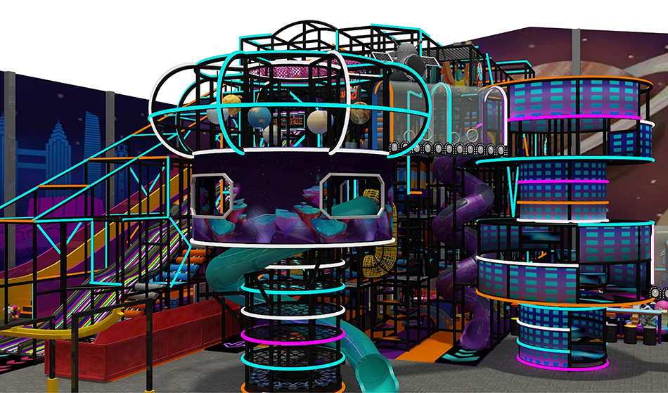 BJ-JD015 - Adventure Trampoline park Center - Trampoline Park | Bluejayset Playground Heaven