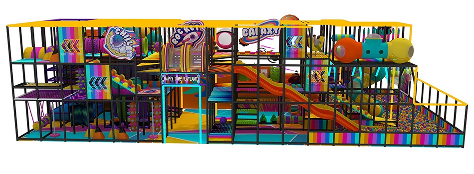 BJ-JD030 - Adventure Trampoline park for sale - Trampoline Park | Bluejayset Playground Heaven