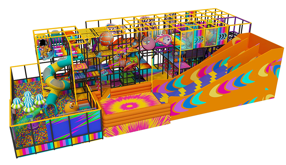 BJ-JD030 - Adventure Trampoline park for sale - Trampoline Park | Bluejayset Playground Heaven