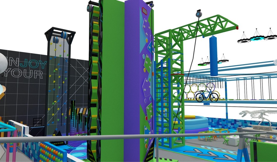 BJ-JB005 - Adverture indoor sport center - Trampoline Park | Bluejayset Playground Heaven