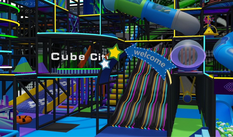 BJ-JB005 - Adverture indoor sport center - Trampoline Park | Bluejayset Playground Heaven