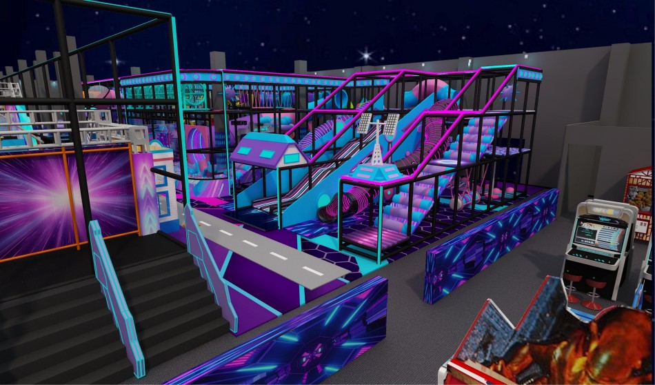 BJ-JD017 - Adverture Trampoline park for sale - Trampoline Park | Bluejayset Playground Heaven
