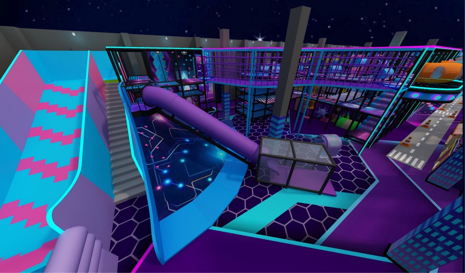 BJ-JD017 - Adverture Trampoline park for sale - Trampoline Park | Bluejayset Playground Heaven