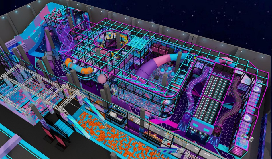 BJ-JD017 - Adverture Trampoline park for sale - Trampoline Park | Bluejayset Playground Heaven