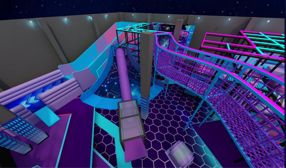 BJ-JD017 - Adverture Trampoline park for sale - Trampoline Park | Bluejayset Playground Heaven