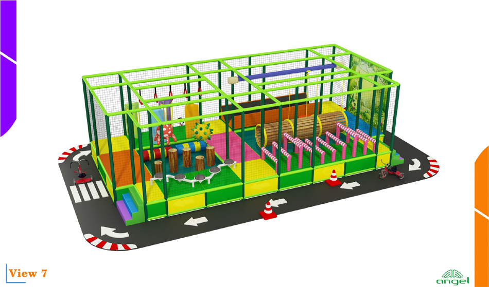 BJ-JD010 - Amusement centre - Trampoline Park | Bluejayset Playground Heaven