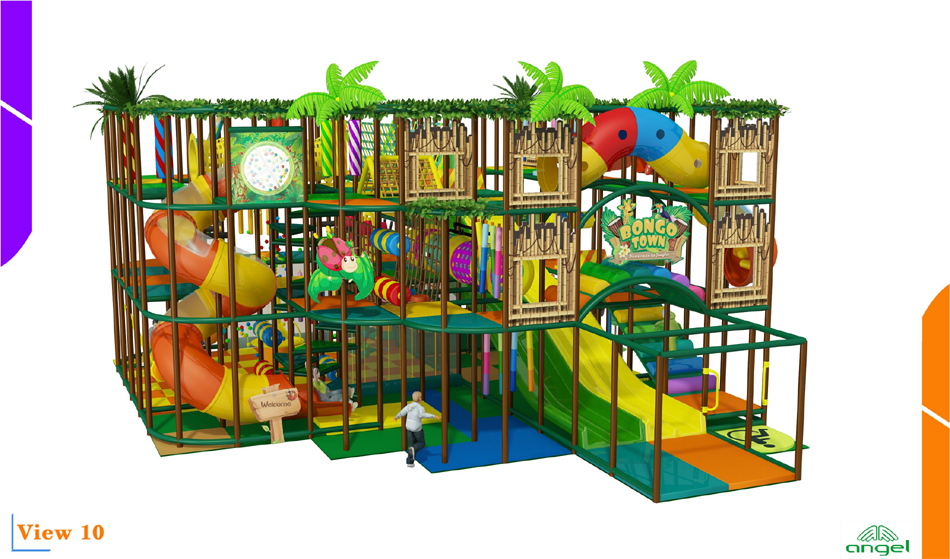 BJ-JD010 - Amusement centre - Trampoline Park | Bluejayset Playground Heaven