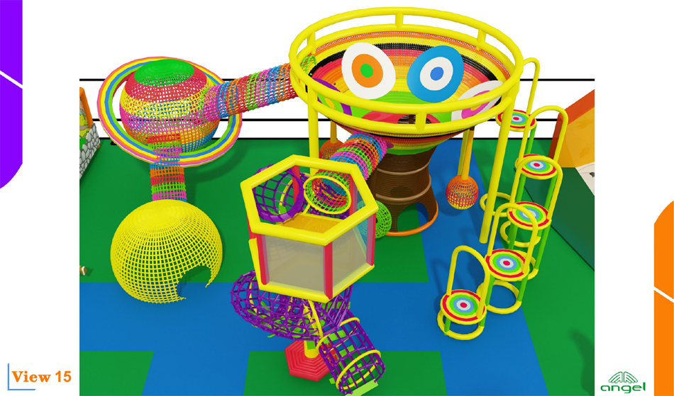 BJ-JD010 - Amusement centre - Trampoline Park | Bluejayset Playground Heaven
