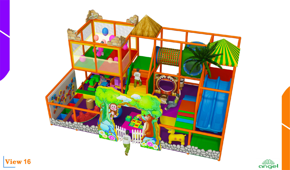 BJ-JD010 - Amusement centre - Trampoline Park | Bluejayset Playground Heaven