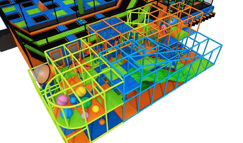 BJ-JA013 - best trampoline - Trampoline Park | Bluejayset Playground Heaven