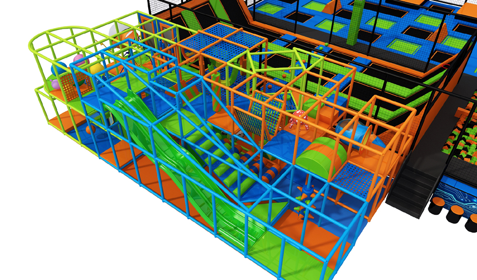 BJ-JA013 - best trampoline - Trampoline Park | Bluejayset Playground Heaven