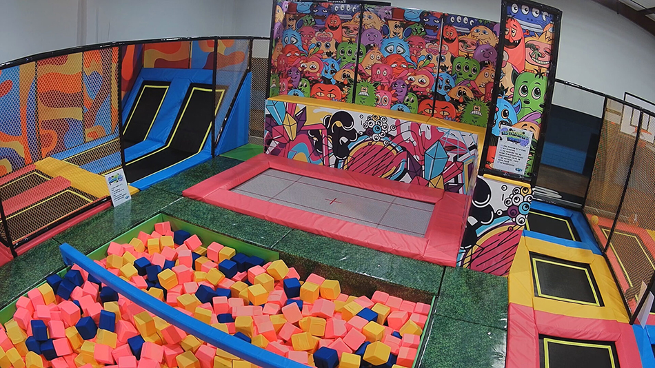 BJ-JC005 - best trampoline - Trampoline Park | Bluejayset Playground Heaven