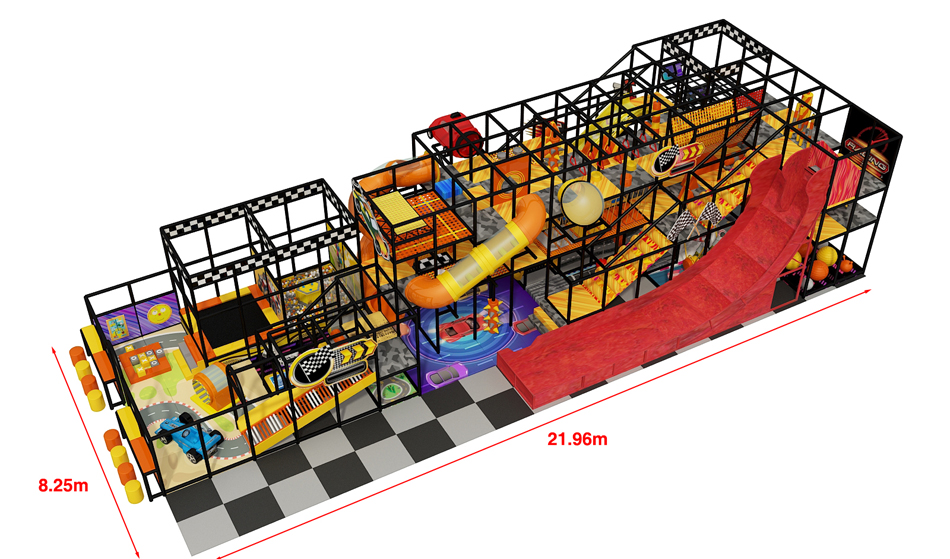 BJ-JB007 - big air trampoline - Trampoline Park | Bluejayset Playground Heaven