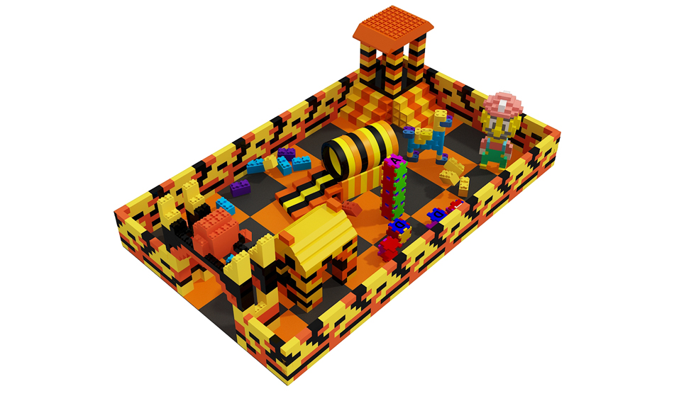 BJ-JB007 - big air trampoline - Trampoline Park | Bluejayset Playground Heaven