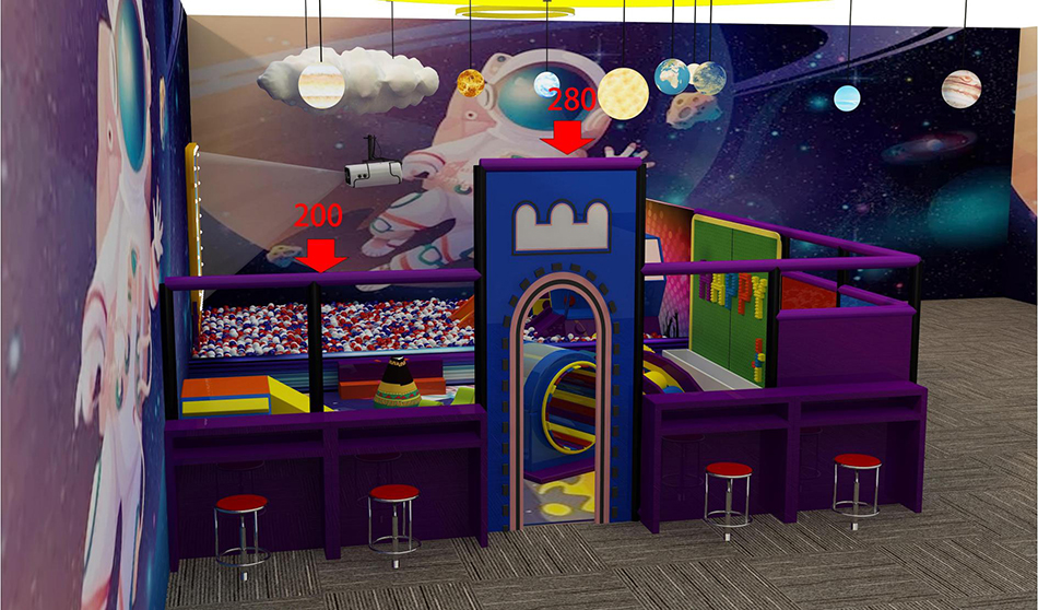 BJ-JB023 - Big Trampoline courts - Trampoline Park | Bluejayset Playground Heaven