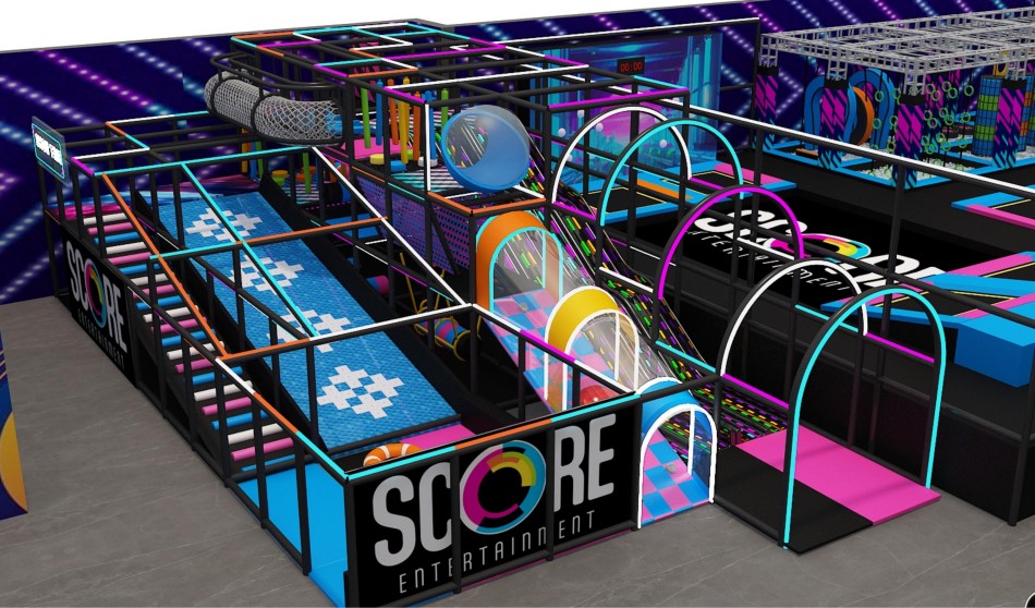 BJ-JD036 - Fun Trampoline park for sale - Trampoline Park | Bluejayset Playground Heaven