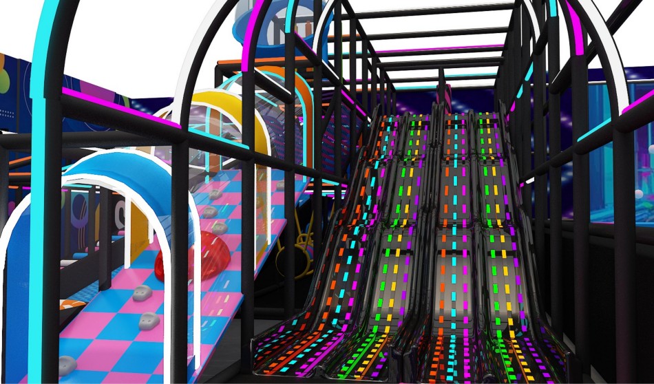 BJ-JD036 - Fun Trampoline park for sale - Trampoline Park | Bluejayset Playground Heaven