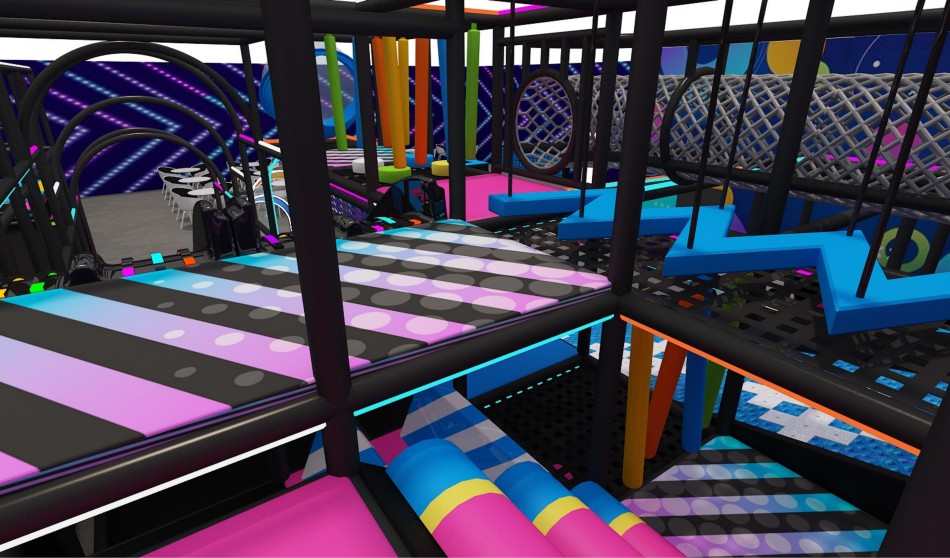 BJ-JD036 - Fun Trampoline park for sale - Trampoline Park | Bluejayset Playground Heaven