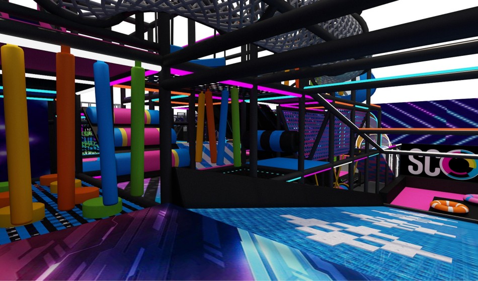 BJ-JD036 - Fun Trampoline park for sale - Trampoline Park | Bluejayset Playground Heaven