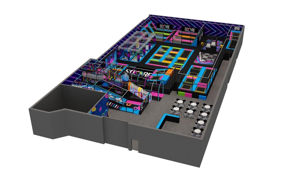 BJ-JD036 - Fun Trampoline park for sale - Trampoline Park | Bluejayset Playground Heaven