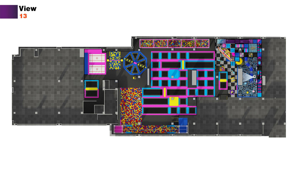 BJ-JB013 - gym trampoline - Trampoline Park | Bluejayset Playground Heaven