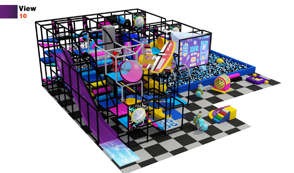 BJ-JB013 - gym trampoline - Trampoline Park | Bluejayset Playground Heaven