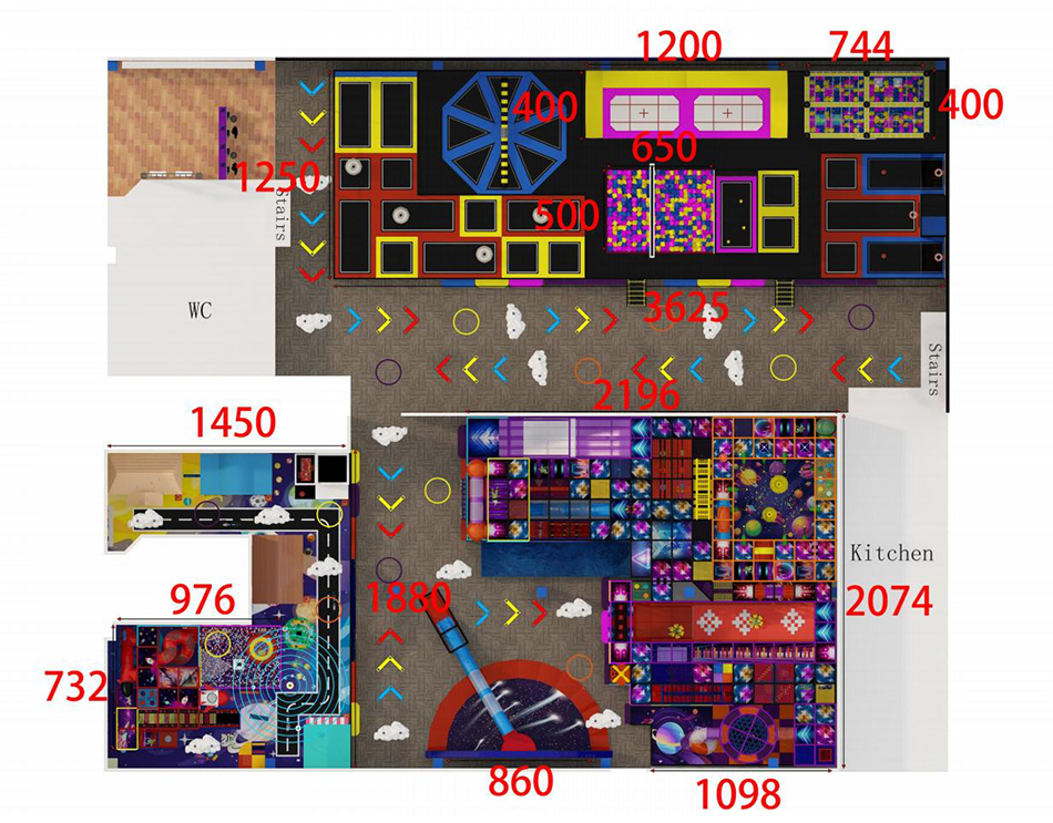 Huge Trampoline center ? Extreme Trampoline | Bluejayset Playground Heaven