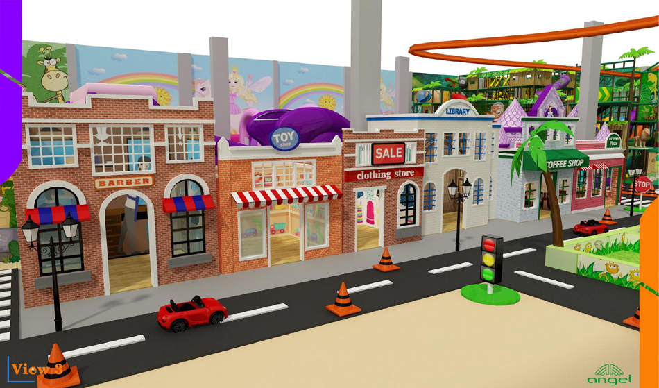 BJ-JB026 - Indoor Play Center for Kids - Trampoline Park | Bluejayset Playground Heaven